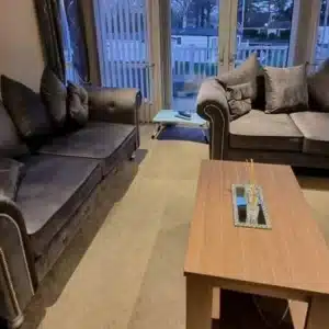 Olympia 32 Sofa Set Plush Velvet Grey