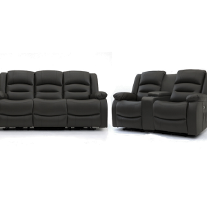 VinsonBlackElectricRecliner3 2 1Sofa 1 f4b73260 638a 4126 9063 393b6c222626