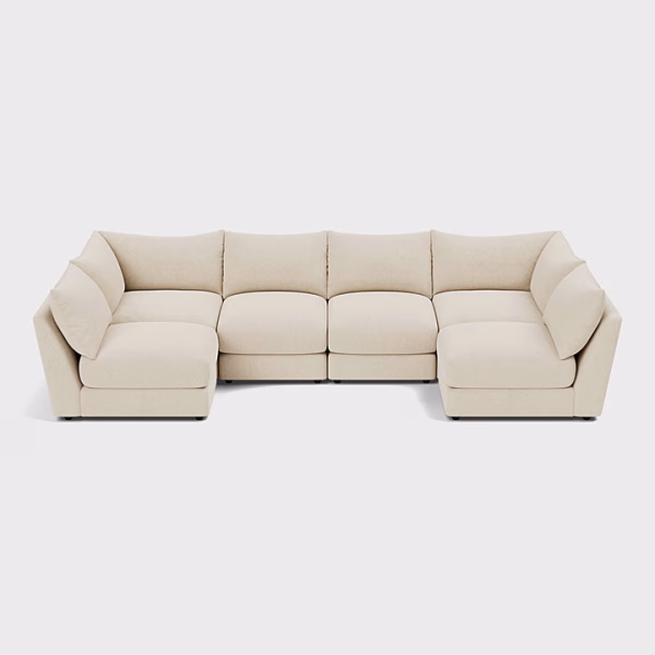 The Dreamer XL U Shape Open End Sofa Soft Dusk USSS