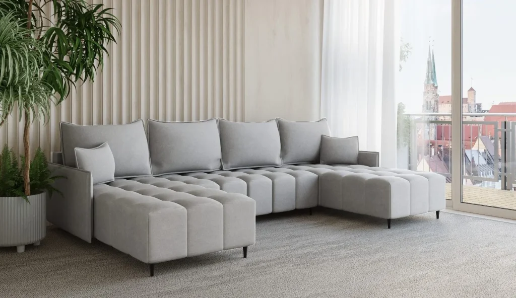 Why Colour and Design Matter in U-Shape Sofas