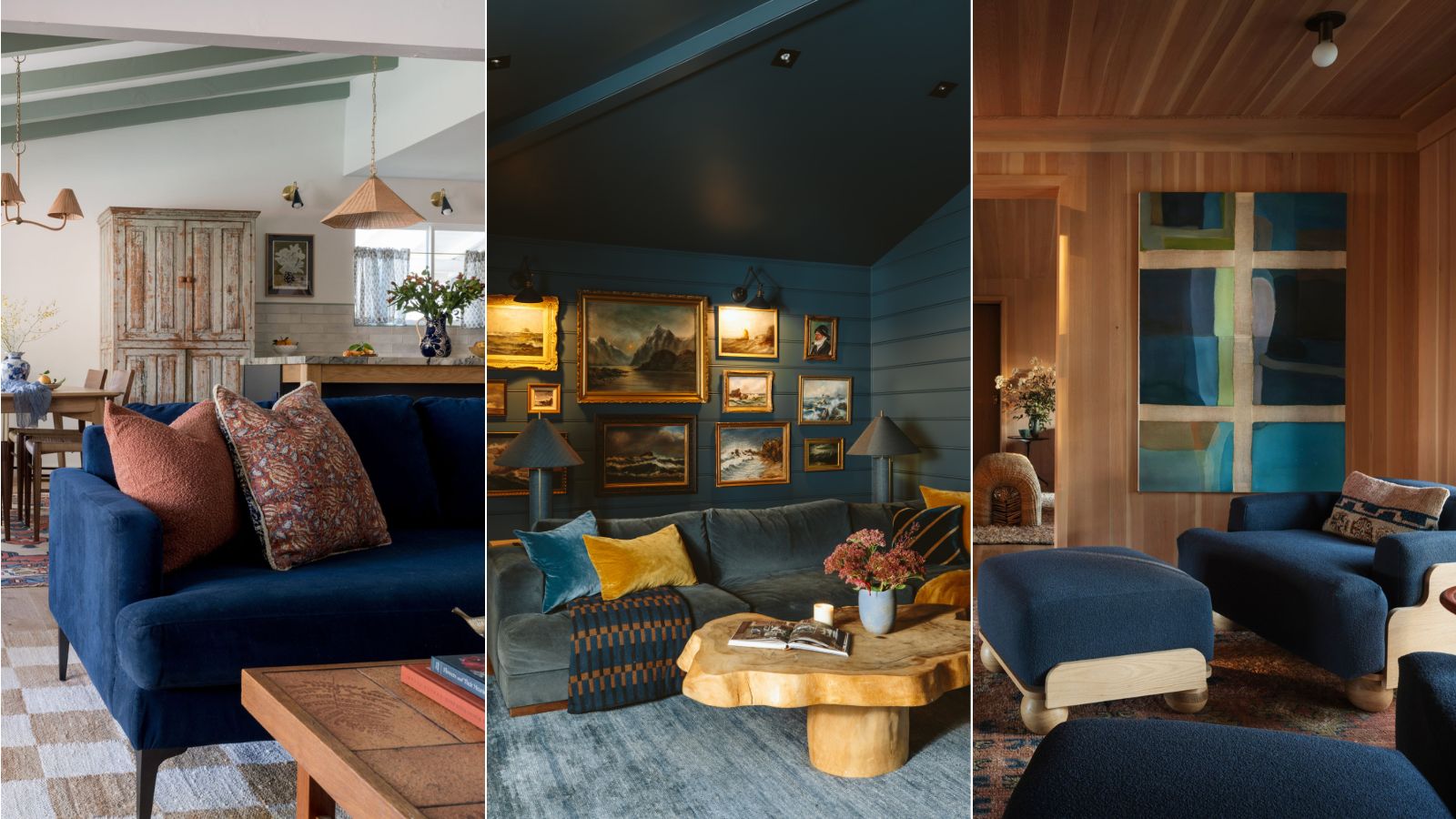Best Colours to Pair With a Blue Sofa - Your Decor Guide